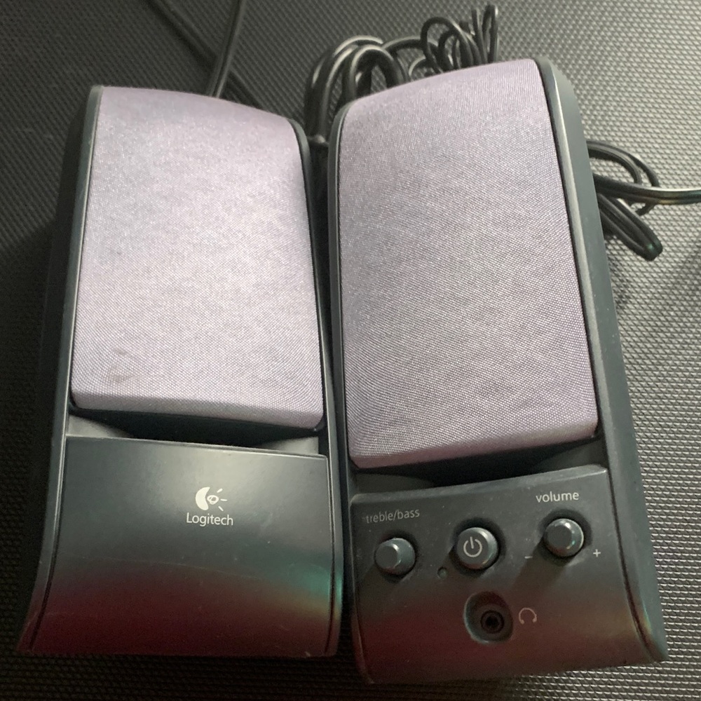 Logitech Black Speakers